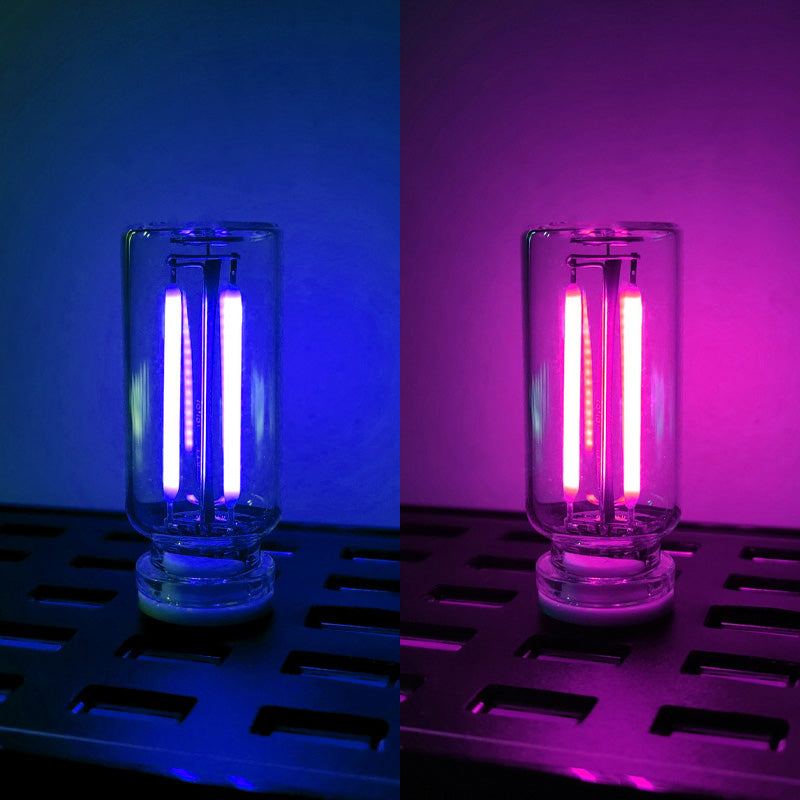 ChubbyGlow - Transparent RGB LED Light，USB Powered Mood Lighting for Car/Bedroom/Parties
