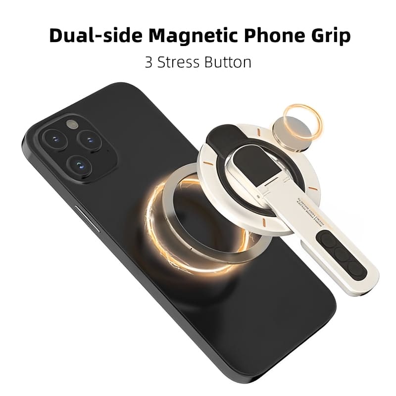 ChubbyGrip 3-in-1 Magnetic PhoneGrip – 360° Rotating Anti-Slip Stress Relief