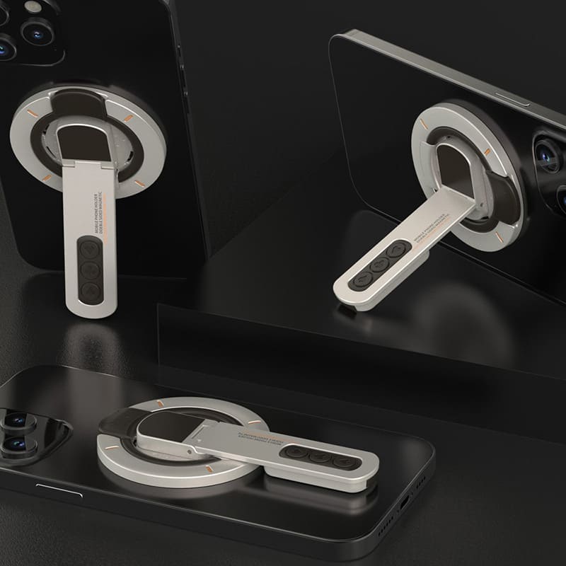 ChubbyGrip 3-in-1 Magnetic PhoneGrip – 360° Rotating Anti-Slip Stress Relief