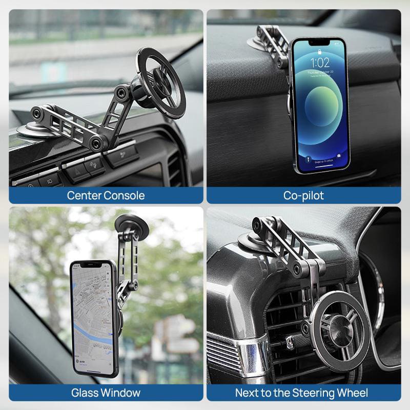 ChubbyGrip Flex - Magnetic Phone Holder with 360° Rotation & Foldable Design