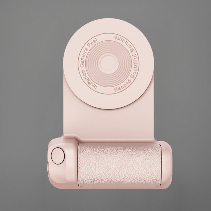 ChubbyGrip GlowClick - Magnetic Camera Grip with Ring Light - Wireless Remote & Phone Holder for iPhone/Android