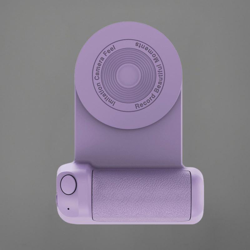 ChubbyGrip GlowClick - Magnetic Camera Grip with Ring Light - Wireless Remote & Phone Holder for iPhone/Android