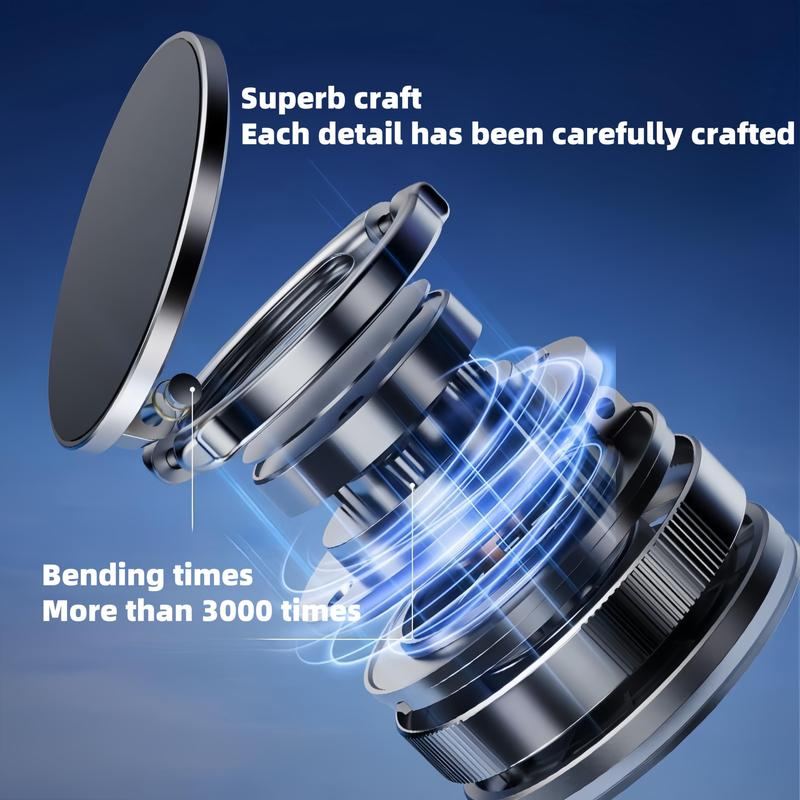 ChubbyGrip Loop - 360° Adjustable Vacuum Magnetic Phone Holder for Car,Makeup/Gym/Mirror