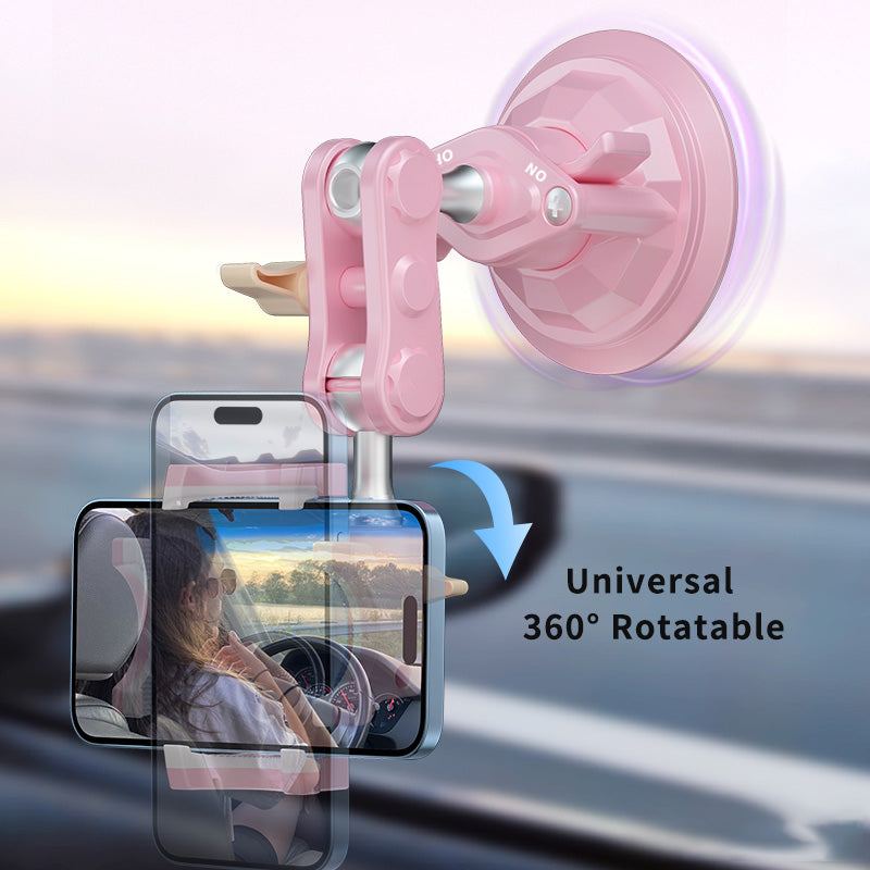 ChubbyGrip Pink Pro - Clamp Car Mount