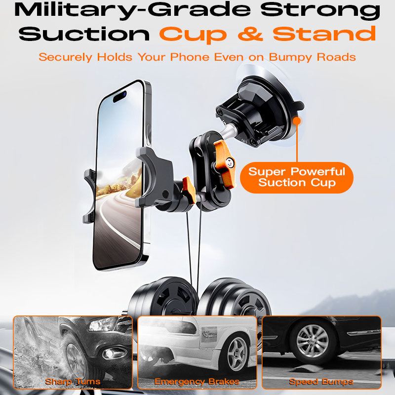 ChubbyGrip Pro Magnetic Dash Mount – Flex & Stick for Epic Rides