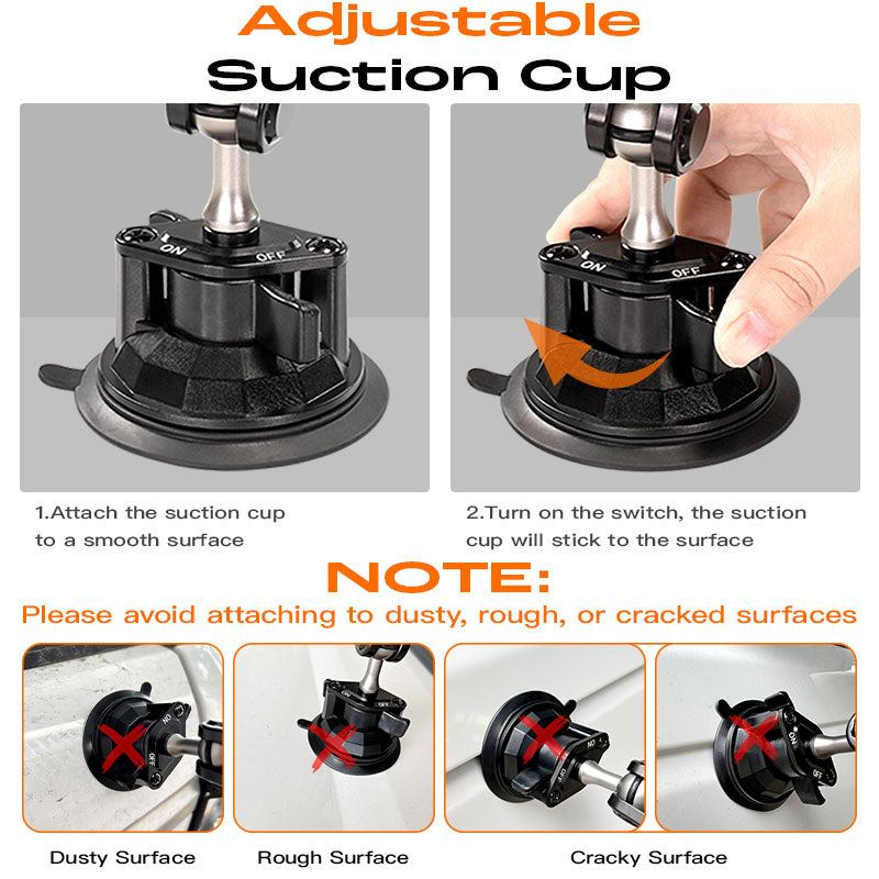 ChubbyGrip Pro Magnetic Dash Mount – Flex & Stick for Epic Rides