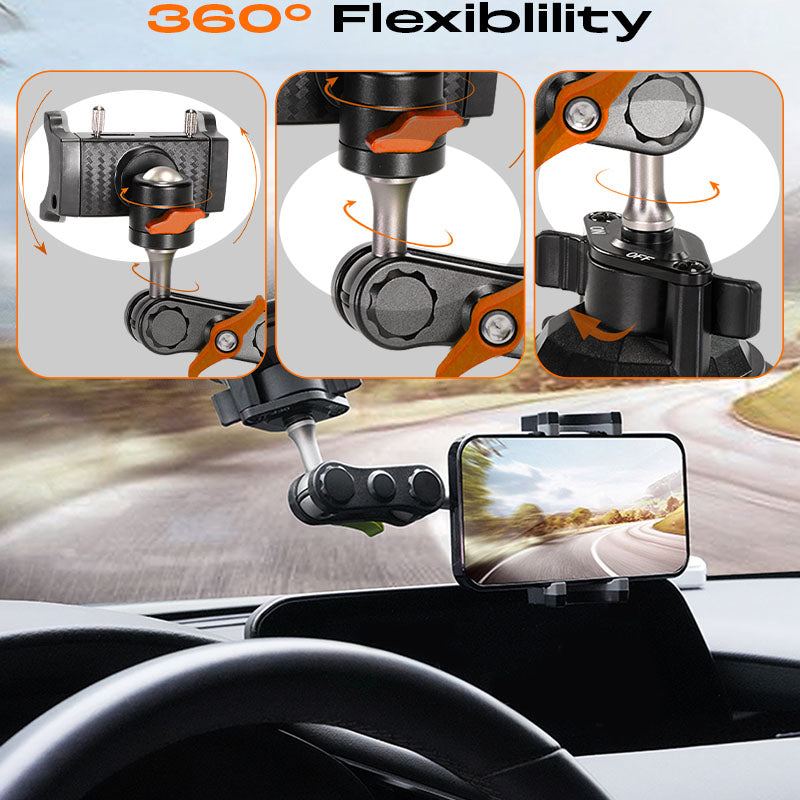 ChubbyGrip Pro Magnetic Dash Mount – Flex & Stick for Epic Rides