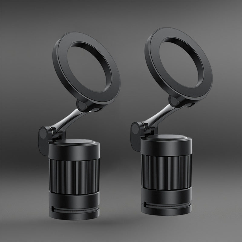 ChubbyGrip SpiralMount – 360° Magnetic Phone Holder for Hands-Free, Foldable, Travel-Ready