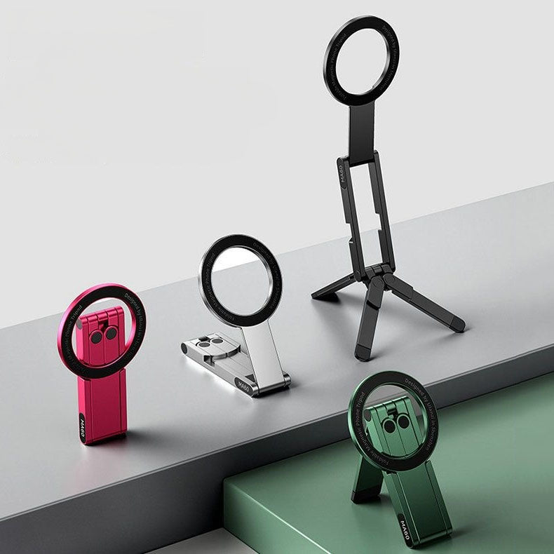 ChubbyGrip TriFold - Foldable Aluminum Alloy Magnetic Triangle Stand