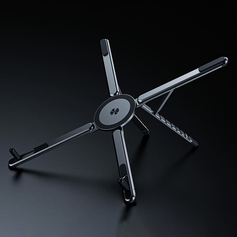 ChubbyLift Aluminum Alloy Multi-Device Magnetic Stand – Adjustable Height & Angle for Laptop, Tablet & Phone