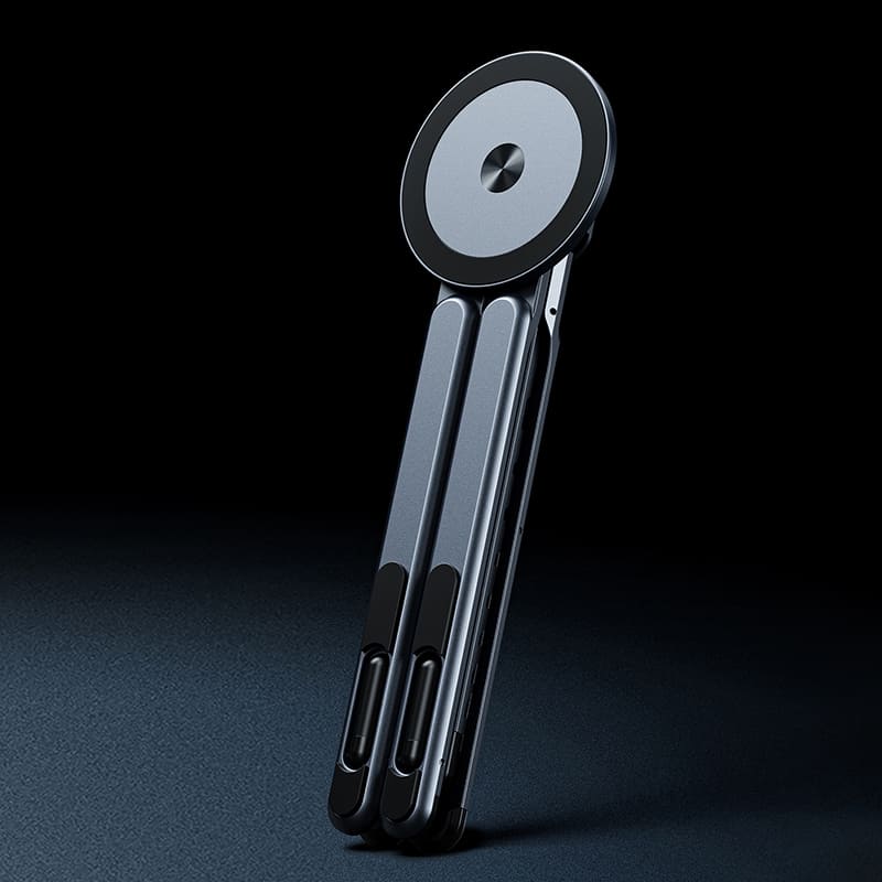 ChubbyLift Aluminum Alloy Multi-Device Magnetic Stand – Adjustable Height & Angle for Laptop, Tablet & Phone