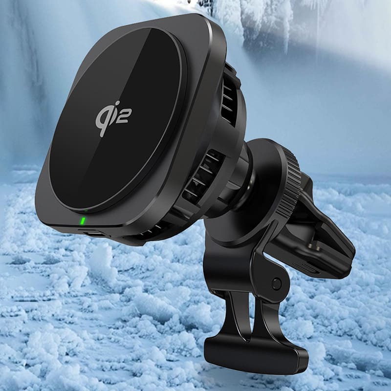 ChubbyMag - Qi2 15W MagSafe Car Mount Charger, Flex & Stick for Epic Rides