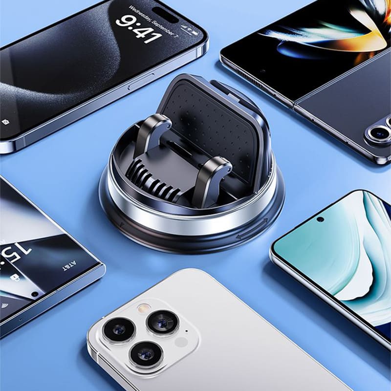 ChubbyMount – Suction Cup Car Phone Mount with Built-In Sound Amplifier