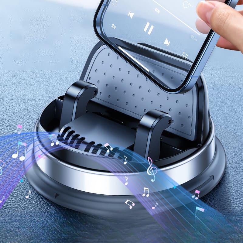 ChubbyMount – Suction Cup Car Phone Mount with Built-In Sound Amplifier