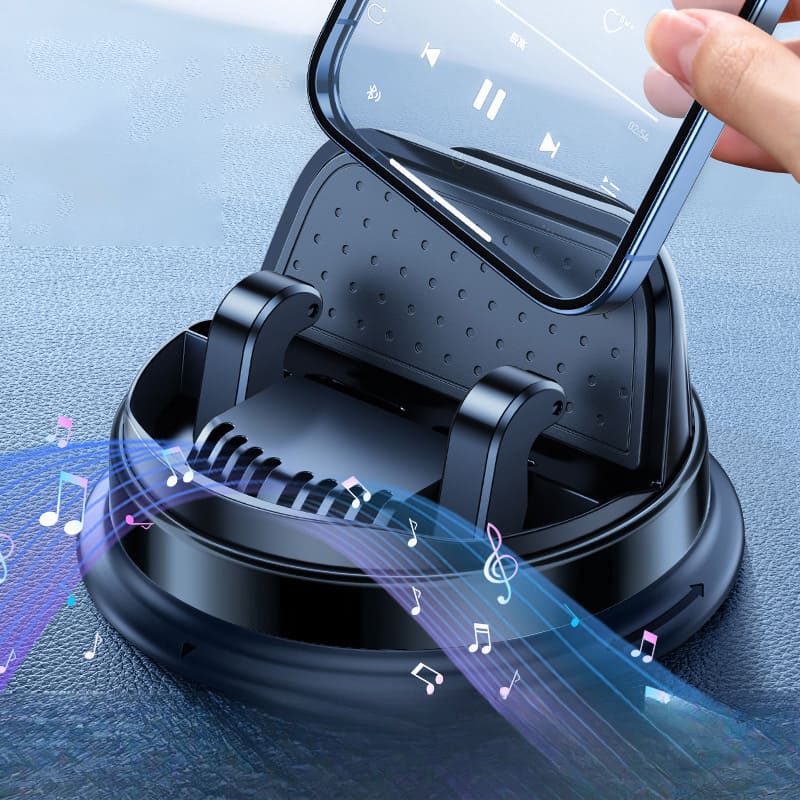 ChubbyMount – Suction Cup Car Phone Mount with Built-In Sound Amplifier