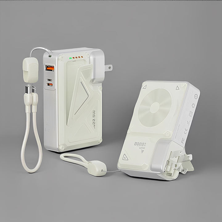 ChubbyPower Magnetic Power Bank – 10,000mAh Power Bank with Wall Plug