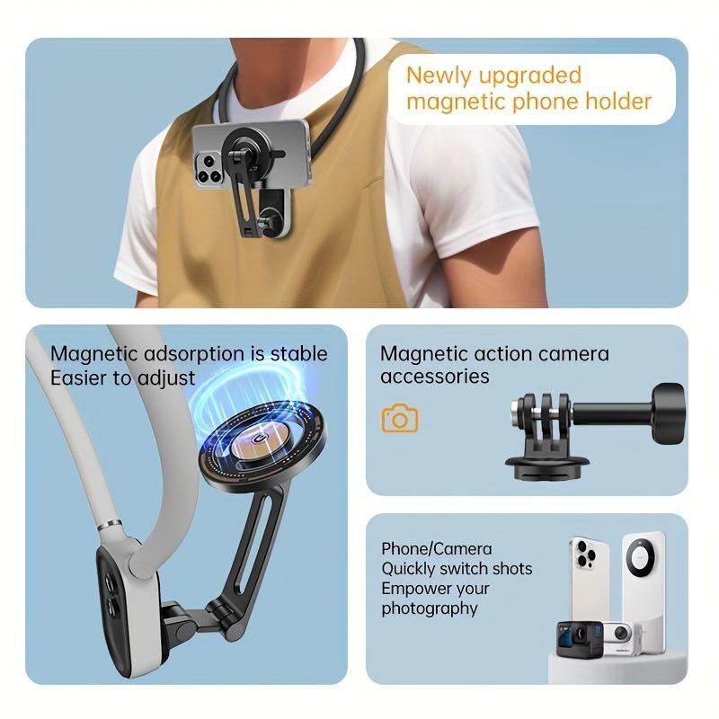 ChubbySnap Magnetic Neck Holder – Hands-Free Phone Strap