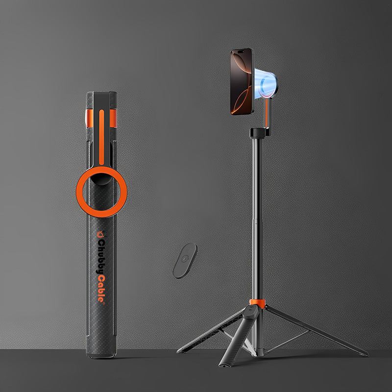 ChubbySnap Pro - Magsafe Phone Tripod With Extendable Stand & Bluetooth
