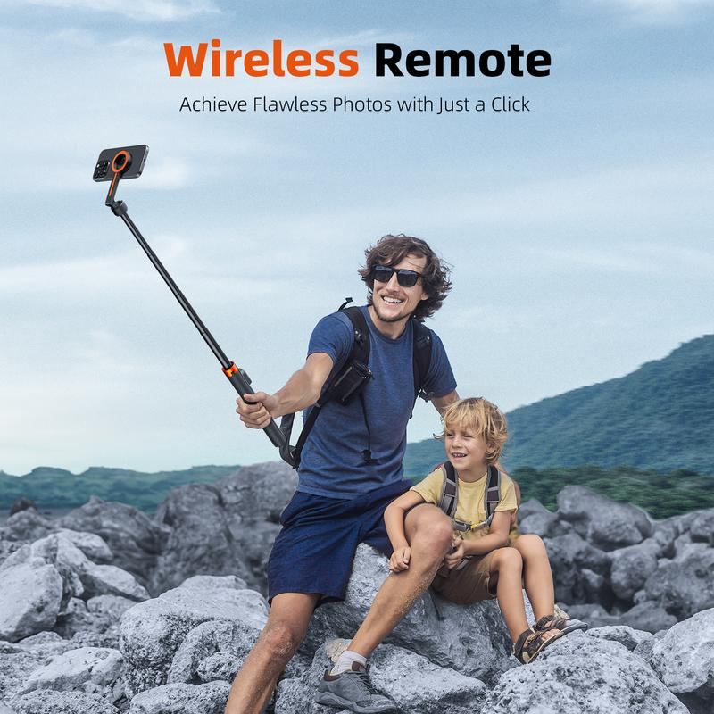 ChubbySnap Pro - Magsafe Phone Tripod With Extendable Stand & Bluetooth