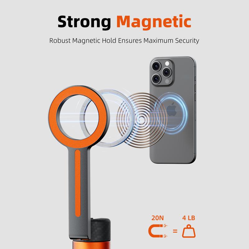 ChubbySnap Pro - Magsafe Phone Tripod With Extendable Stand & Bluetooth