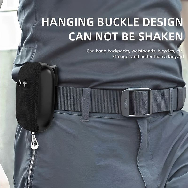 ChubbyVibe ClipJam - IPX5 Waterproof Wearable Speaker - Magnetic Clip for Gym/Cycling/Hiking