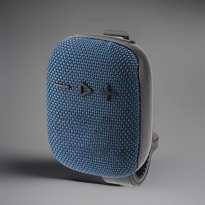 ChubbyVibe ClipJam - IPX5 Waterproof Wearable Speaker - Magnetic Clip for Gym/Cycling/Hiking