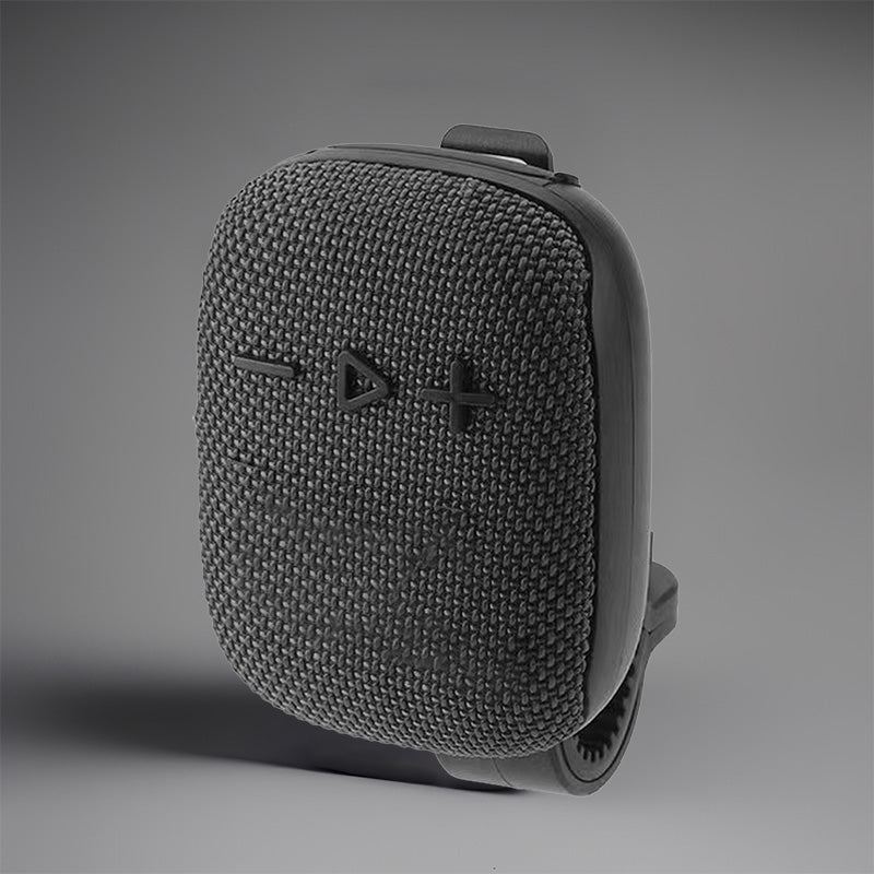 ChubbyVibe ClipJam - IPX5 Waterproof Wearable Speaker - Magnetic Clip for Gym/Cycling/Hiking