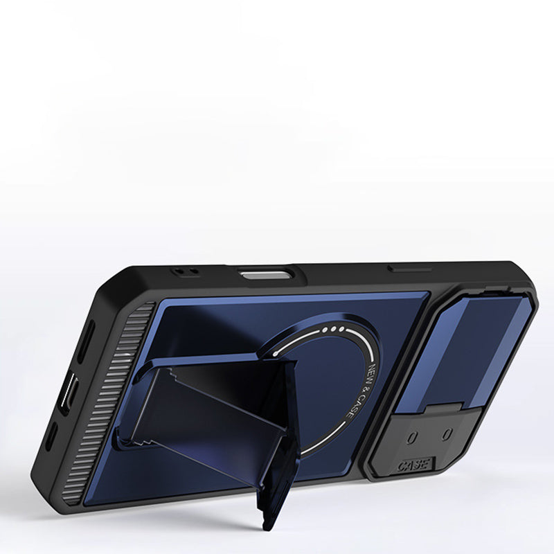 Chubbyarmor Protect - Multifunctional Magsafe Bracket Lens Protection Case For iPhone 17