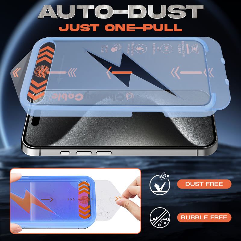 Chubbycable SpyBlocker - Military-Grade Privacy Screen with Magic Installer & Self-Cleaning Adhesive（复制）