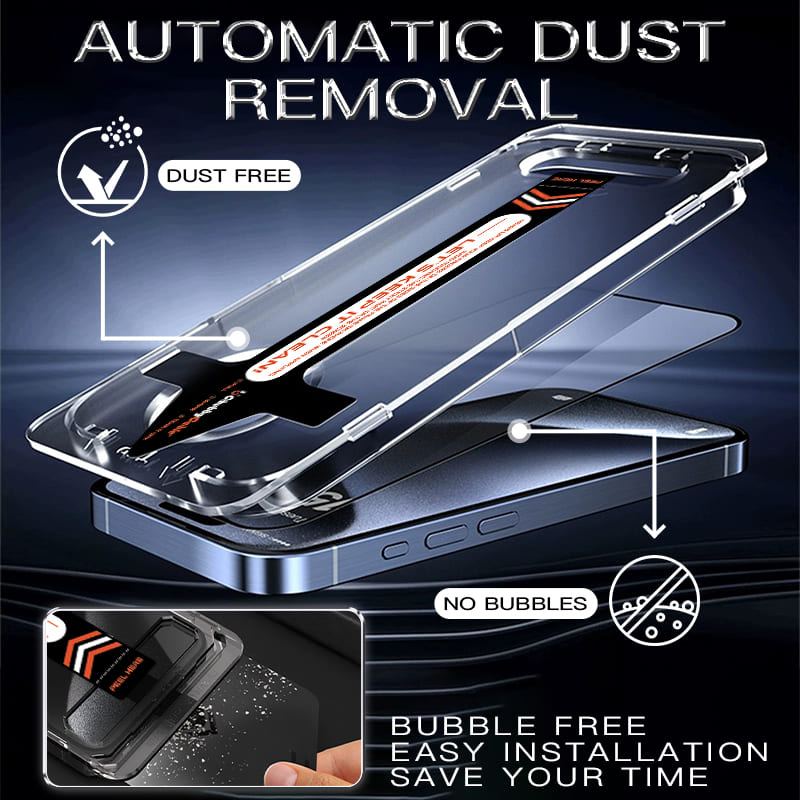 Chubbycable SpyBlocker - Military-Grade Privacy Screen with Magic Installer & Self-Cleaning Adhesive