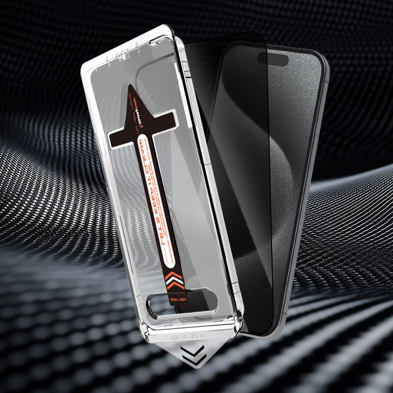 Chubbycable SpyBlocker - Military-Grade Privacy Screen with Magic Installer & Self-Cleaning Adhesive