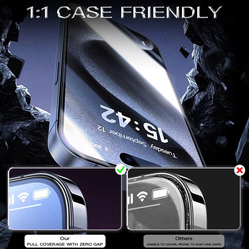 Chubbycable SpyBlocker - Military-Grade Privacy Screen with Magic Installer & Self-Cleaning Adhesive