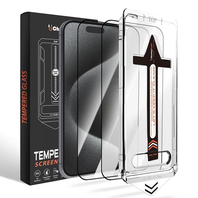 Chubbycable SpyBlocker - Military-Grade Privacy Screen with Magic Installer & Self-Cleaning Adhesive