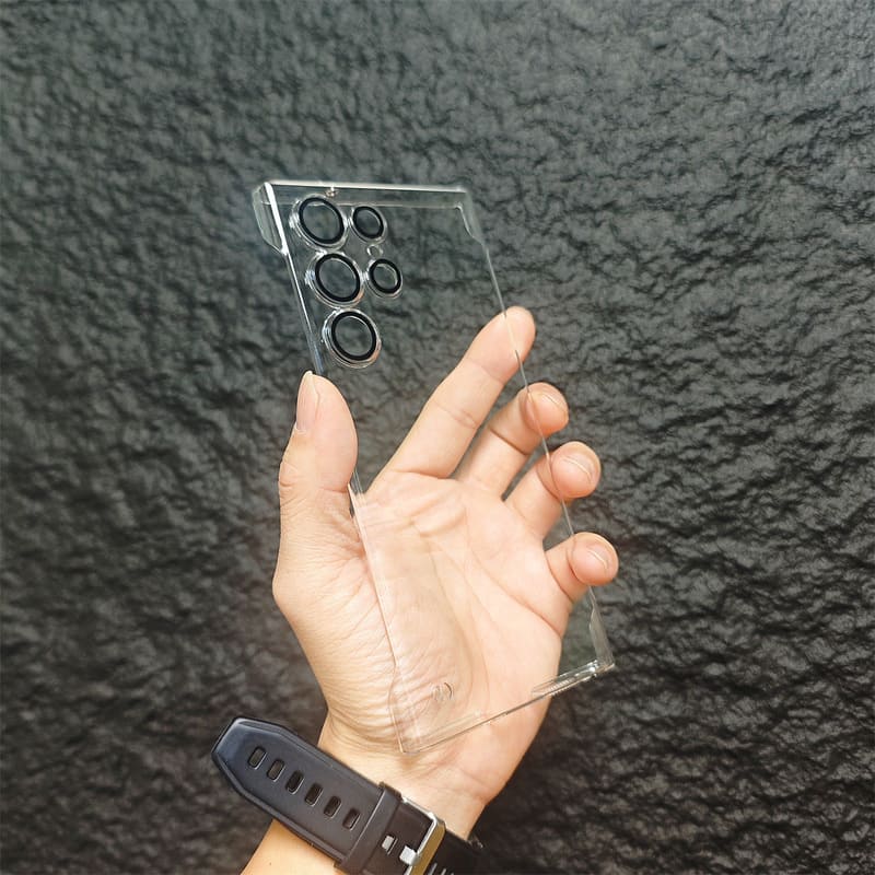 Clear Magnetic Frameless Phone Case for Galaxy Series