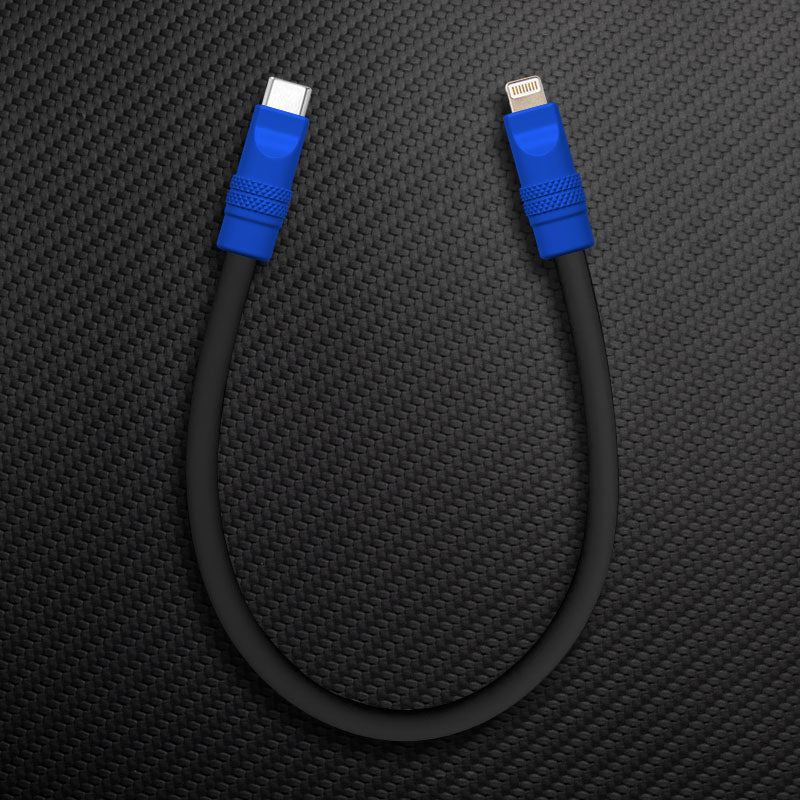 "Color Block Chubby" 240w Painted Power Bank Friendly Cable