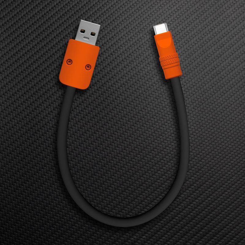 "Color Block Chubby" 240w Painted Power Bank Friendly Cable