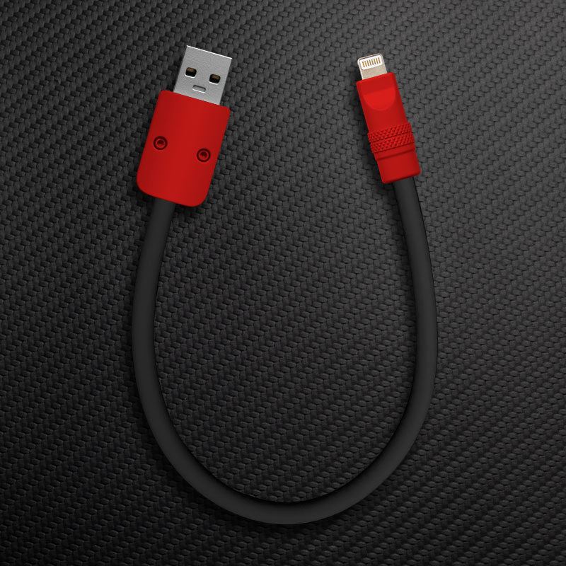 "Color Block Chubby" 240w Painted Power Bank Friendly Cable