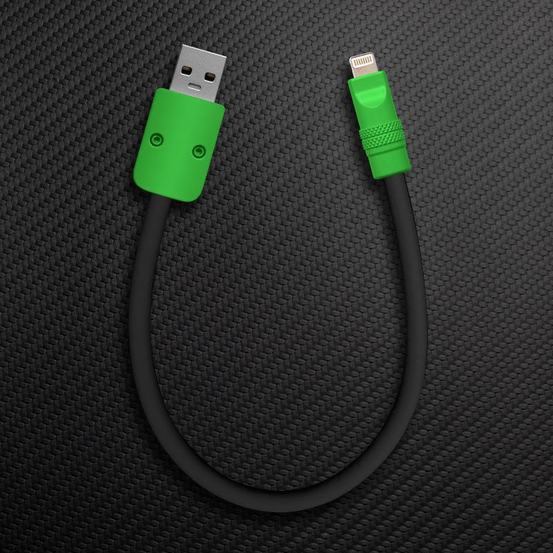 "Color Block Chubby" 240w Painted Power Bank Friendly Cable