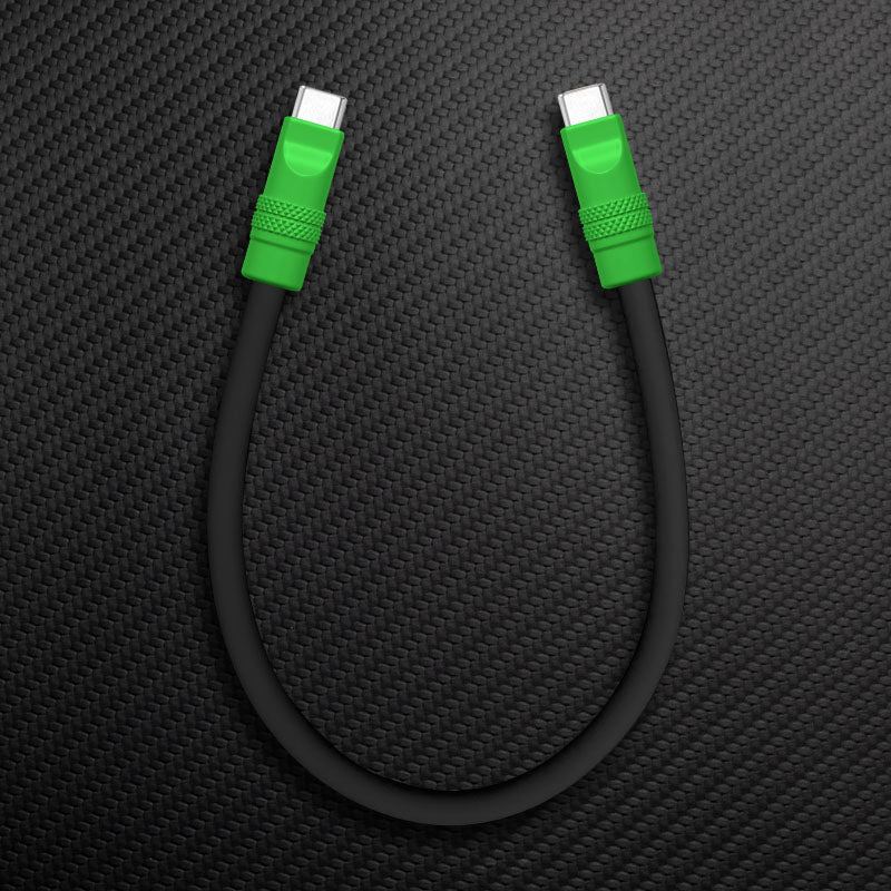 "Color Block Chubby" 240w Painted Power Bank Friendly Cable