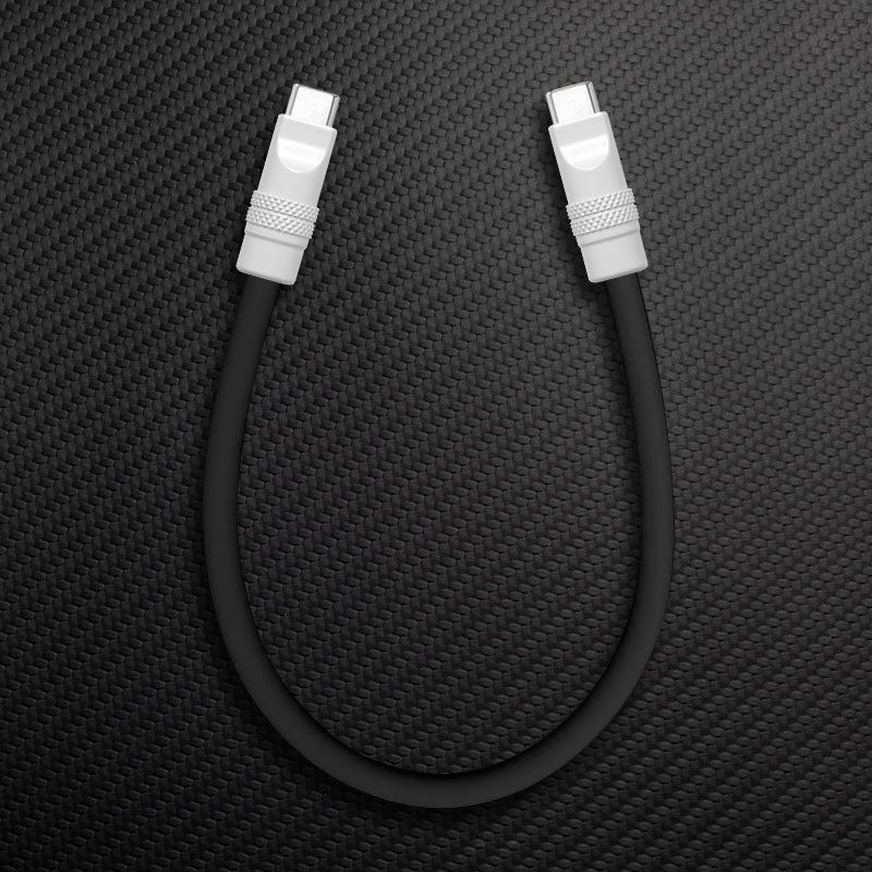 "Color Block Chubby" 240w Painted Power Bank Friendly Cable