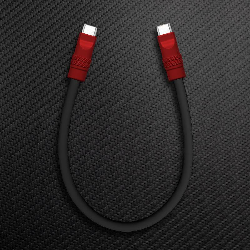 "Color Block Chubby" 240w Painted Power Bank Friendly Cable