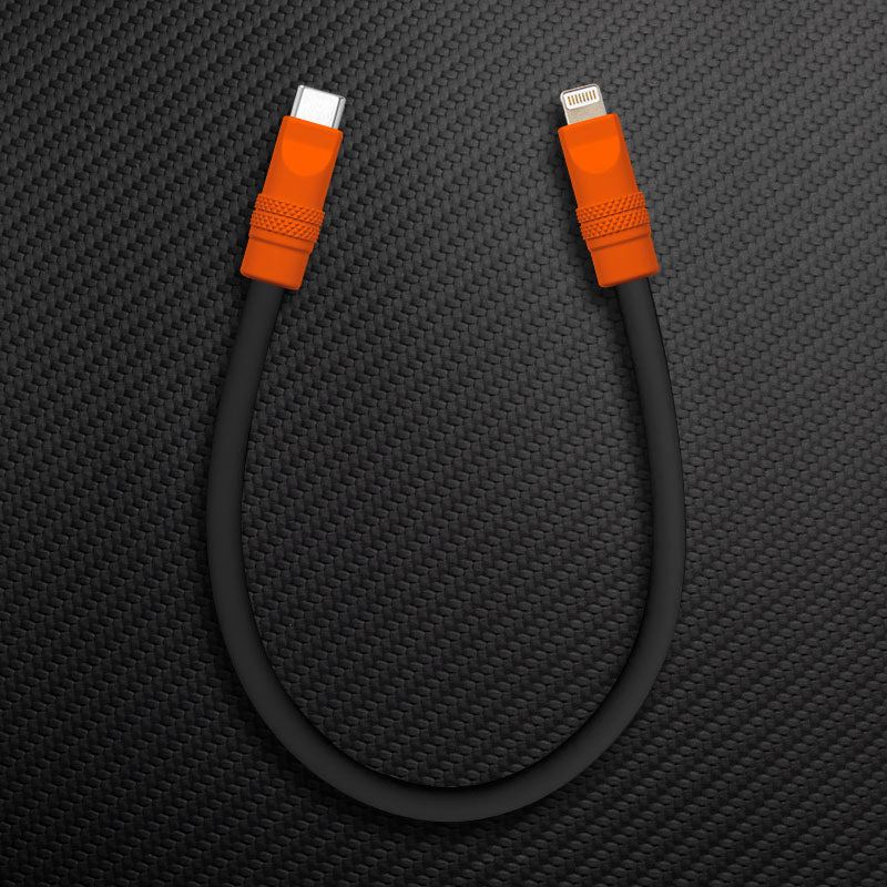 "Color Block Chubby" 240w Painted Power Bank Friendly Cable