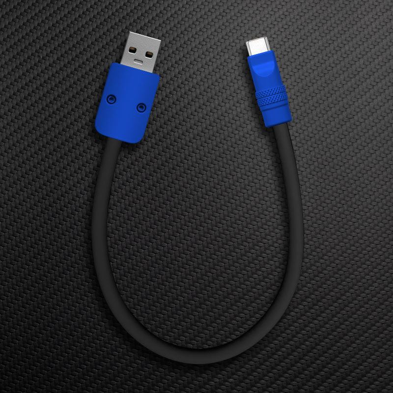 "Color Block Chubby" 240w Painted Power Bank Friendly Cable