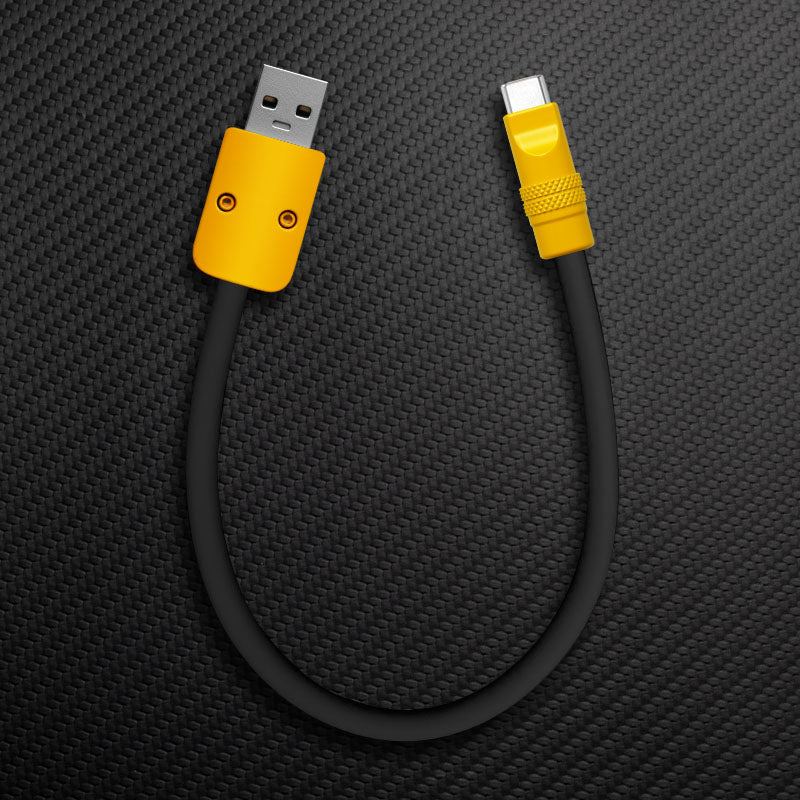 "Color Block Chubby" 240w Painted Power Bank Friendly Cable