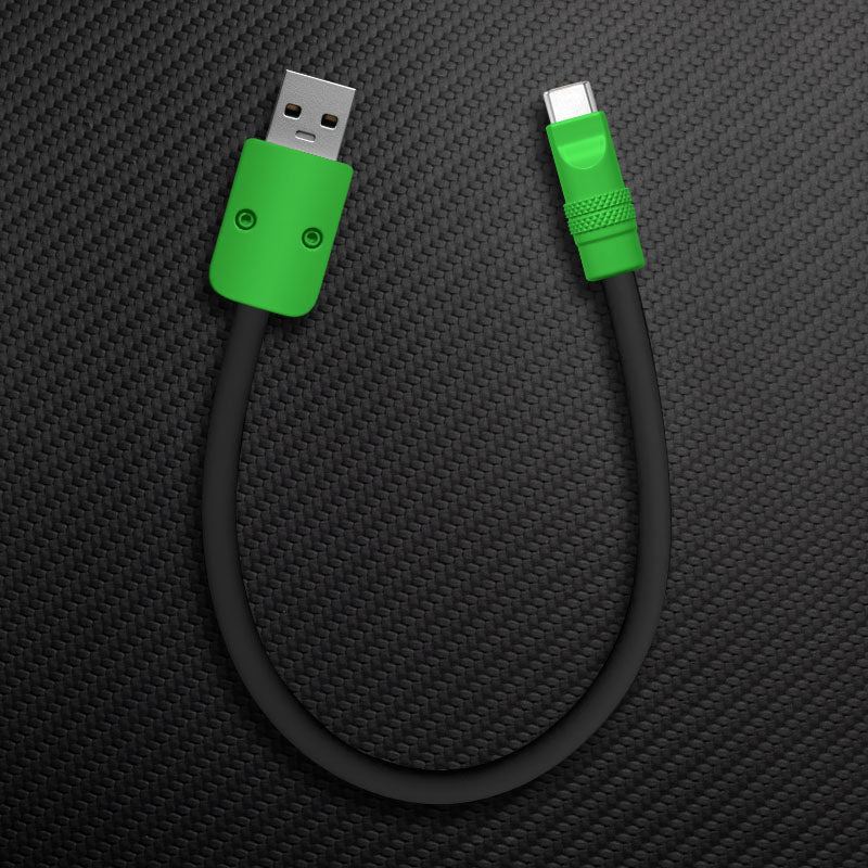 "Color Block Chubby" 240w Painted Power Bank Friendly Cable