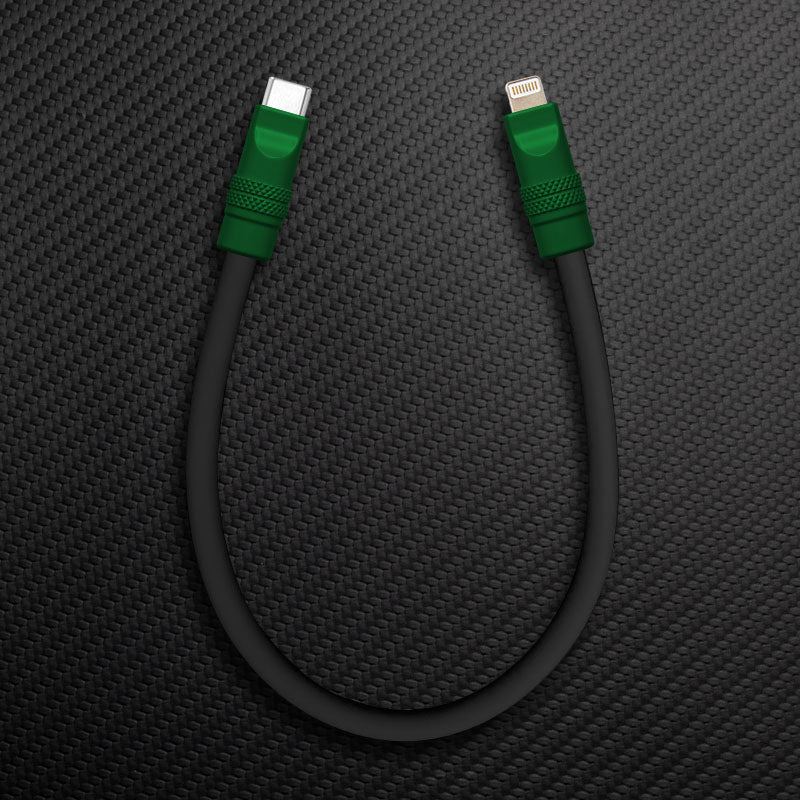 "Color Block Chubby" 240w Painted Power Bank Friendly Cable