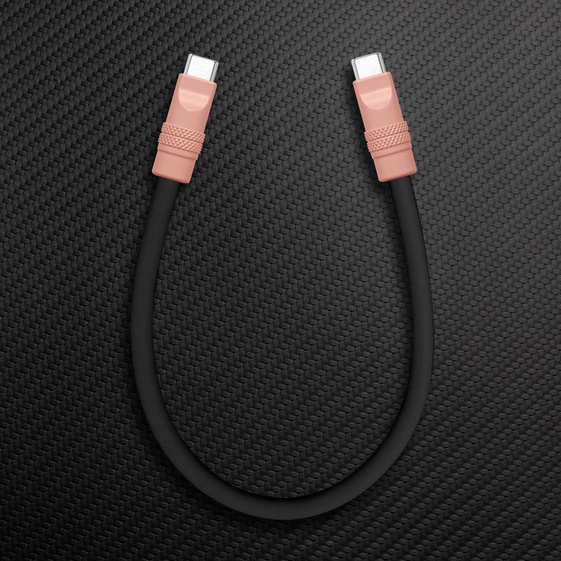 "Color Block Chubby" 240w Painted Power Bank Friendly Cable