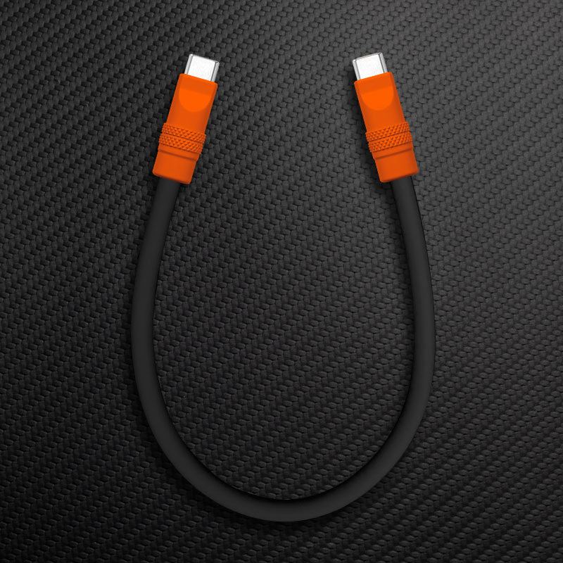 "Color Block Chubby" 240w Painted Power Bank Friendly Cable