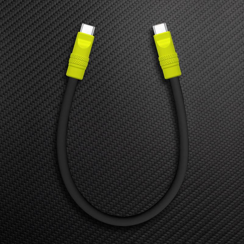 "Color Block Chubby" 240w Painted Power Bank Friendly Cable