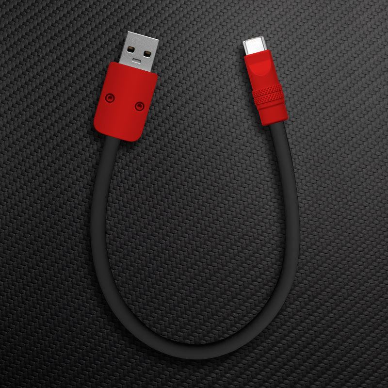 "Color Block Chubby" 240w Painted Power Bank Friendly Cable